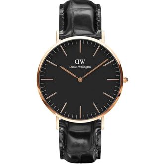 Daniel Wellington Classic Reading 40mm - Dames - Horloges - Zwart - ONE Size - Accessoires