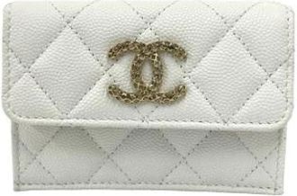 Chanel Pre-owned Wallet (tri-fold) - - Pre-owned - Donna - Bianco - ONE SIZE