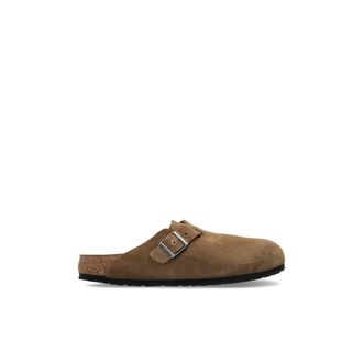 Birkenstock Boston BS muilezels - Heren - Slip ons - Bruin - 38 EU - Leer - Schoenen
