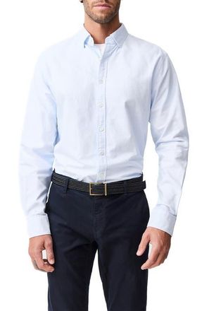 Rodd & Gunn Cambridge Original Fit Button-Down Oxford Shirt in Sky at Nordstrom, Size Xxx-Large