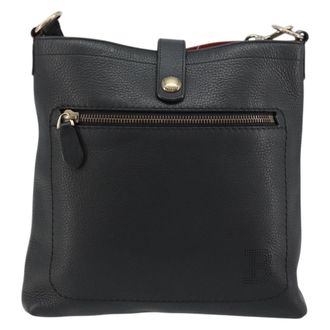 Bally Vintage Leather Leather Shoulder Bag Bag (Pre-Owned)