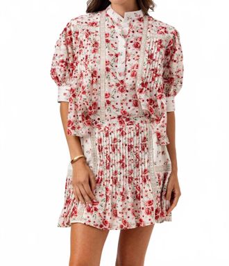 Sundays Camari Mini Skirt In Rosebud