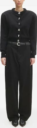 Carhartt Work in Progress Pantaloni a gamba ampia W Brady - Nero