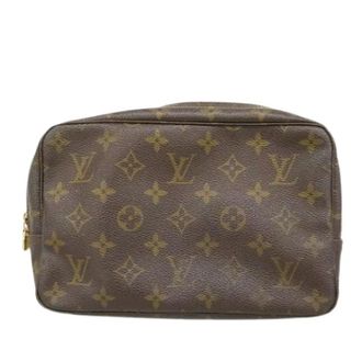 Louis Vuitton Pre-owned Clutches, female, Brown, Size: ONE SIZE Pre-owned Pouch