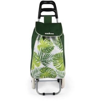Excelsa Excelsa Foliage Carrello Porta Spesa, Capacit&agrave; 38 L, Sacca Rimovibile, Idrorepellente
