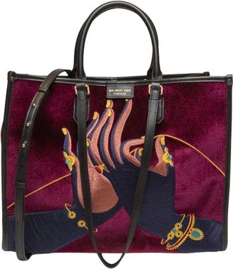 My Best Bags Firenze Bolso Tote Atena Essence - Bags - Mujer - P&uacute;rpura - ONE SIZE
