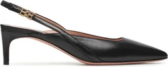 Bally Edeline Leather Slingback Pumps, Brand Size 39 ( US Size 8.5 )