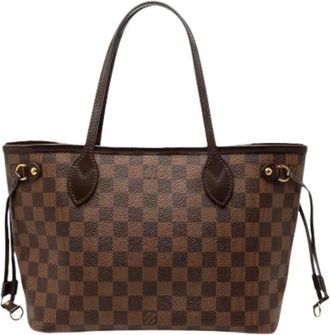 Louis Vuitton Pre-owned Tote Bags, female, Brown, Size: ONE SIZE Pre-owned Neverfull PM