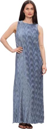 Selected Dames, Jurken, Blauw, Maat: XL Denim