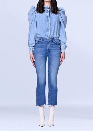 Black Orchid Brooke Straight Crop Jean In New Religion