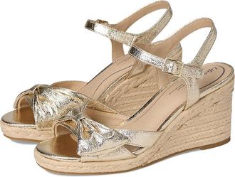 Life Stride Tahlia Womens Sandals Platino Gold Faux Leather : 8.5 M (B), Synthetic