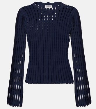 SIMKHAI Open-knit top