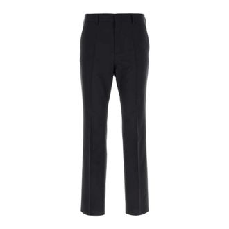 Valentino Garavani Suit Trousers, male, Black, Size: XL Mohair Wool Pants