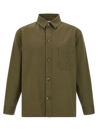 Saint Laurent Mens Cassandre Overshirt