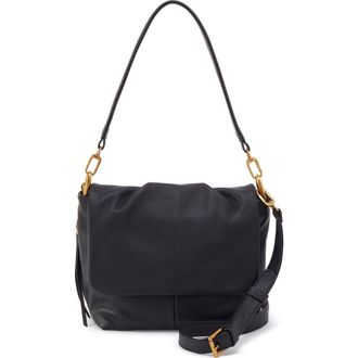 Hobo Harley Leather Shoulder Bag in Black at Nordstrom