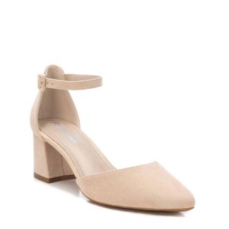 Xti Womens 17183204 Refresh Heeled Shoe In Beige