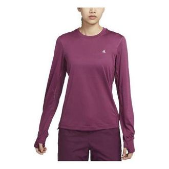 Nike (WMNS) Nike ACG Dri-FIT ADV Goat Rocks Long-Sleeve T-Shirt Purple DQ5852-653
