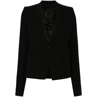 Rick Owens Outerwears Nero-Donna