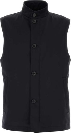 Ermenegildo Zegna Midnight Blue Sleeveless Jacket