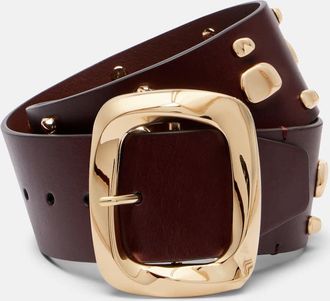 Zimmermann Malley studded leather belt