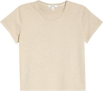 Splendid Louisa Short Sleeve T-Shirt in Fawn Brown at Nordstrom, Size X-Small