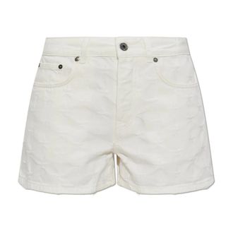 Off-white Denim Shorts, female, White, Size: W25 White Denim Shorts