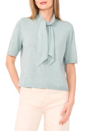 Halogen Tie Neck Top in Mint Hint at Nordstrom Rack, Size X-Small