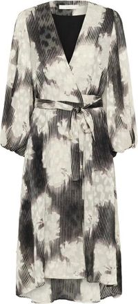 Inwear Cielle IW Dress - Dames - Wikkelkleedje - Veelkleurig - M - Kleedjes