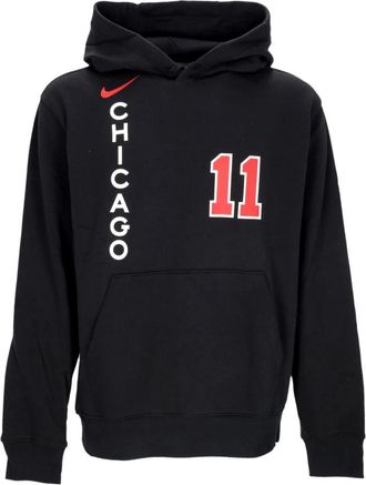 Nike City Edition Club Hoodie No 11 - Heren - Sportshirts - Zwart - M - Katoen - Fitness