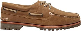 Timberland Authentieke Bootschoen - Dames - Bootschoenen - Beige - 38 1/2 EU - Leer - Schoenen