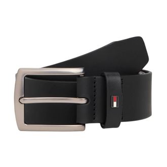 Tommy Hilfiger Cintura Denton 4.0 GP - - Accessories - Uomo - Nero - 115 CM