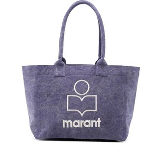 Isabel Marant Small Yenki Logo-embroidered Tote Bag