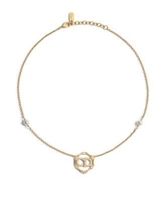 Dior CD CIRCLE CHAIN NECKLACE IN METAL WITH GOLD FINISH - Christian Dior - Woman