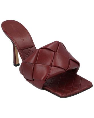 Bottega Veneta Womens Lambskin Leather Lido Mule (Authentic Pre-Loved)