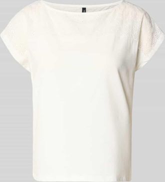 Vero Moda Regular Fit Blusentop aus reiner Baumwolle Modell JANNI in Weiss, Gr&ouml;&szlig;e XL