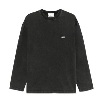 Avavav T-shirt met Lange Mouwen - Dames - Sweatshirts - Zwart - XS - Katoen - Hoodies & sweatvesten