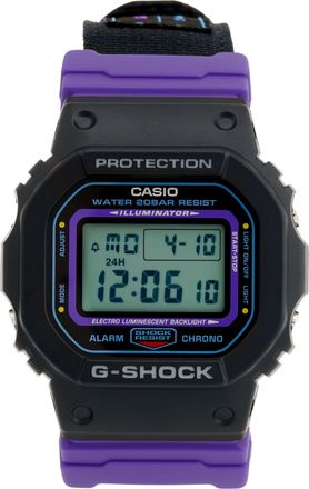 Casio G-Shock Square Black Purple DW-5600THS-1
