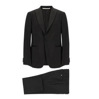 Pal Zileri Suits - male - Pal Zileri - Single Breasted Suits - Black - 5XL - Suits