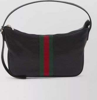 Gucci lunetta small leather crossbody bag
