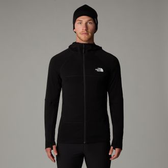 The North Face Mens Mens Bolt Polartec Hooded Jacket - Black - Size X-Large