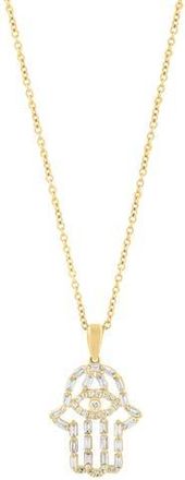 Effy Diamond Hamsa Pendant Necklace in Gold at Nordstrom Rack, Size 18