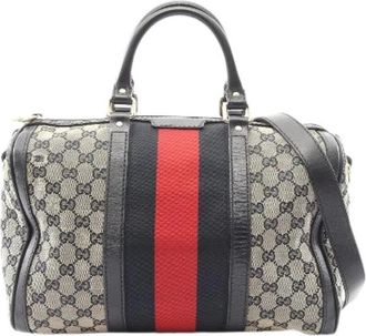 Gucci Pre-owned Handbags, female, Multicolor, Size: ONE SIZE Pre-owned GG Canvas 2way Handbag