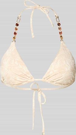 Guess Bikini-Oberteil mit Ziersteinbesatz Modell Marina in Beige, Gr&ouml;&szlig;e XS