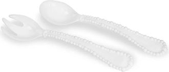 Beatriz Ball Vida Alegria Large Salad Servers in White at Nordstrom