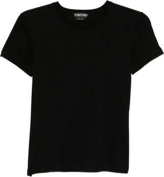 Tom Ford Katoenen T-shirt - Zwart