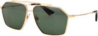 Dolce & Gabbana Stijlvolle zonnebril met model 0Dg 2303 - Heren - Zonnebrillen - Geel - 61 MM - Accessoires