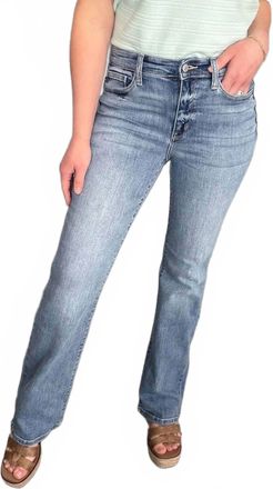 Judy Blue Maci Mid Rise Bootcut Jeans In Blue