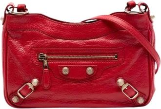Balenciaga Pre-owned Cross Body Bags, female, Red, Size: ONE SIZE Pre-owned Giant 12 Hip bag
