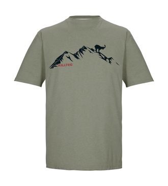 Killtec T-Shirt KILLTEC KOS 365 MN TSHRT, Herren, Gr. XXL, olivgr&uuml;n, Obermaterial: 65% Polyester, 30% Baumwolle, 5% Elasthan, Rundhals, Shirts T-Shirt, Herren