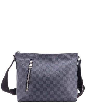 Louis Vuitton Mick Messenger Bag Damier Graphite Pm (Authentic Pre-Loved)